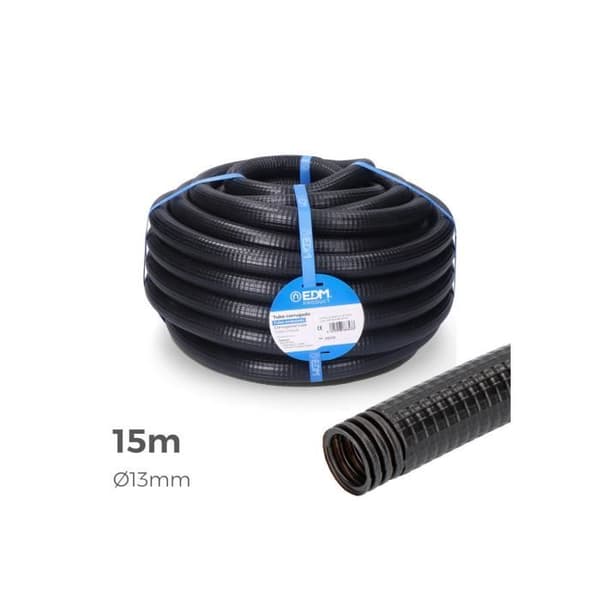 Ferroplast förtrådad ledning för exteriör installation 13mm Ce M-20 15m Edm - GENERISK
