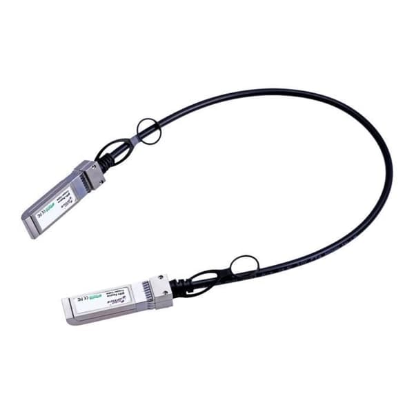MicroOptics 7m passiv dubbelaxlig SFP+ till SFP+ direktanslutningskabel
