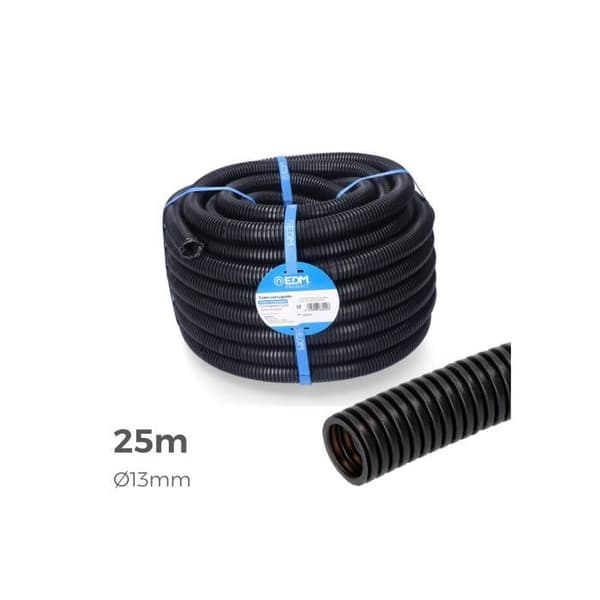Förtrådad ledning för inomhusinstallation - GENERISK - 13mm - 25m - Vit