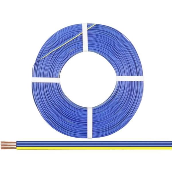 Ledningskabel - DONAU ELEKTRONIK - 318-223-50 - 3 x 0,14 mm² - blå, blå, gul