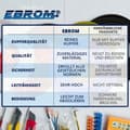 Miniatyrbild 4 av 4: Elledningar - flätor - ledare Ebrom - EBROM-H03VV-F-3x1,0-SW-VARIO