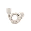 Miniatyrbild 1 av 4: ZENITECH förlängning 10m - 16A 2P+E - kabel HO5VV-F 3G1.5mm² - Vit