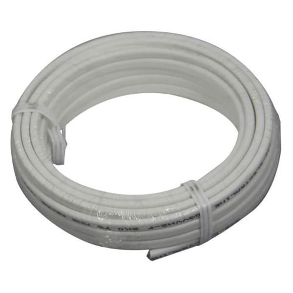 HO3 VVH2-F flexibel kabel 5m 2 x 0,75mm² vit - KABLAR &amp; KABLAR - 60113023J