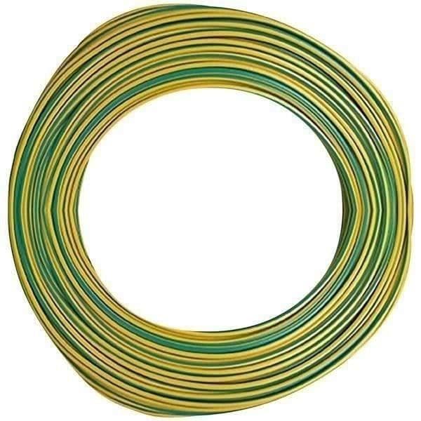 Kabel H07VU ELECTRALINE - 1x2.5 - 100 m - Gul