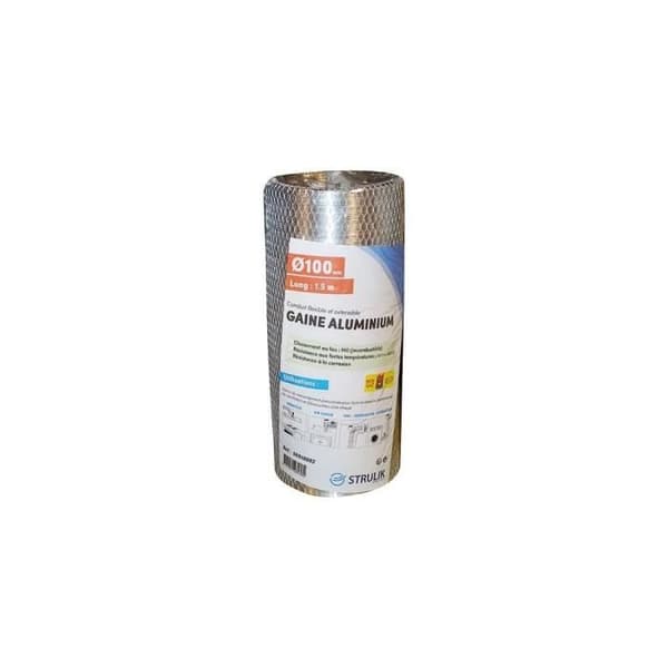 AUTOGYRE - Flexibel Aluminiumkot grönt Ø100 1.5ml gänga
