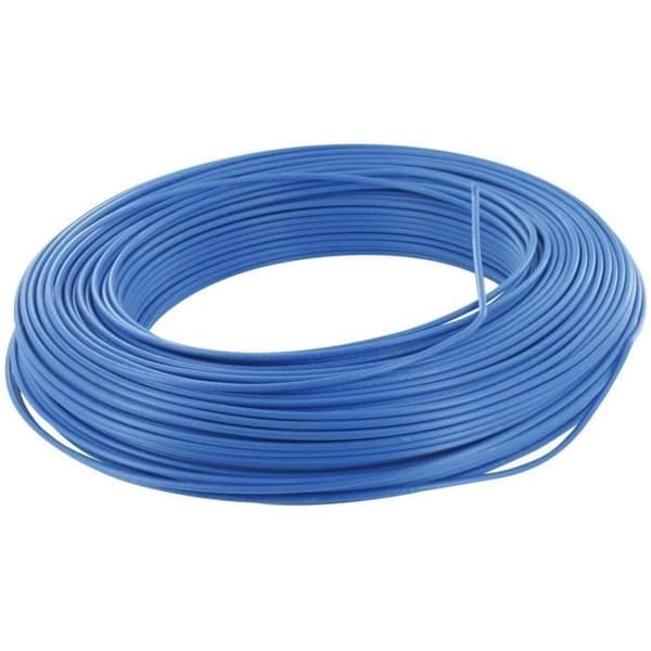 Kabel H07VU - ELECTRALINE - 1x2.5 - 100 m - Blå - Enledare