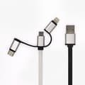 Miniatyrbild 3 av 3: USB-kabelvindare - GAO - 3-i-1, 2m, snabbladdning