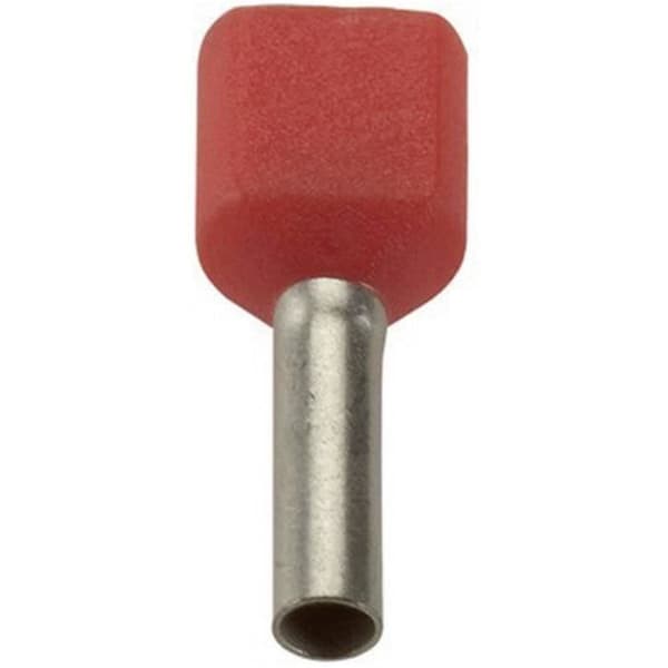 LAPP 61802020 Kabeländlock med dubbla ändar 1 x 1,50 mmÃ‚Â² x 8 mm Delvis isolerad Svart 500 st (s)