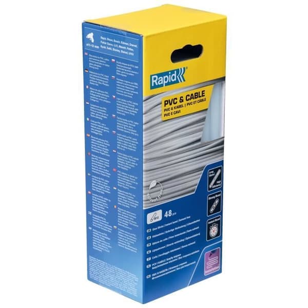 Limstift - Rapid - 12 mm - 48 pinnar - PVC - Harts - Inredning