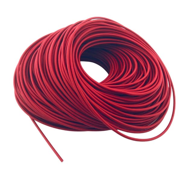 Installationskabel H05V-K (LgY) 1mm² flertrådet RØD 100m