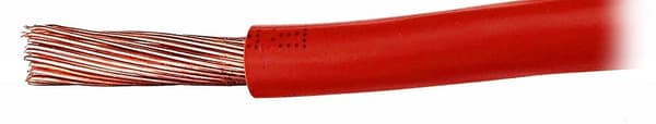 Installationskabel H05V-K (LgY) 1mm² flertrådet RØD 100m