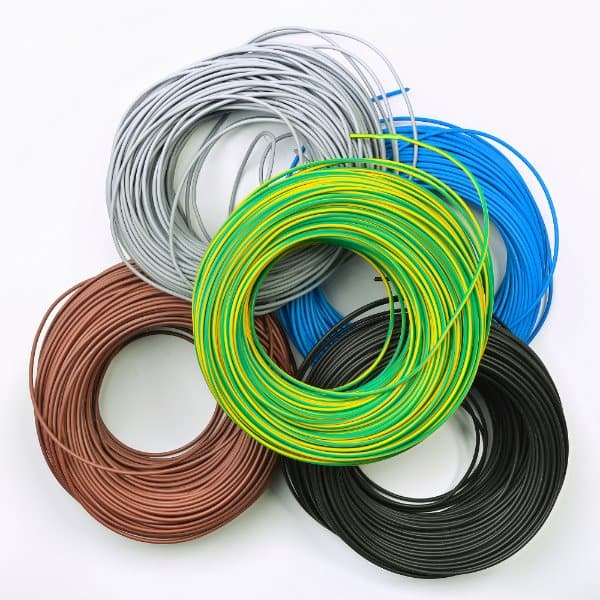 Installationskabel H07V-K (LgY) 1,5 mm² flertrådet BLÅ 100m