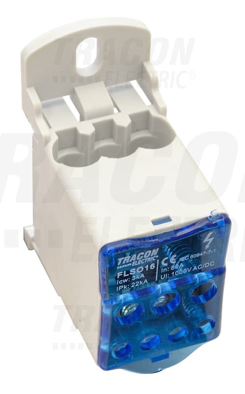 Jakoliitin 3×16mm2 - 4×10mm2 1000VAC/DC 80A