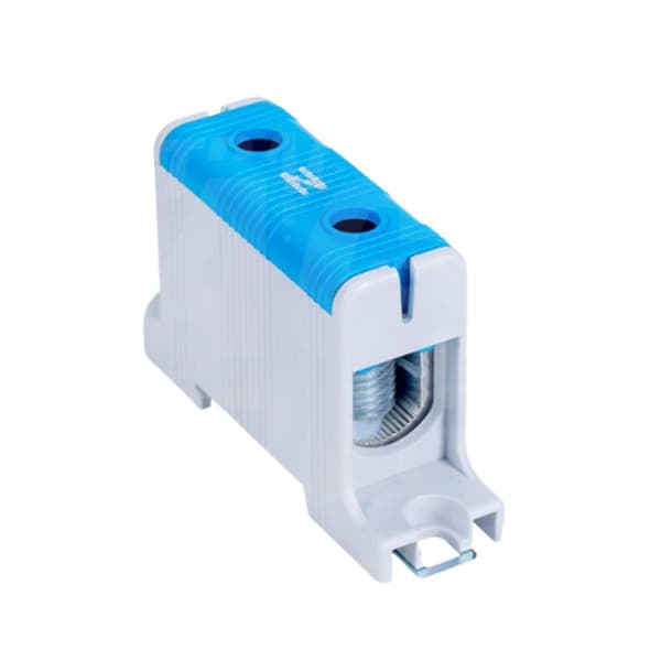 Kompakt samleskinneforbindelse blå 1 x 95mm2 245A Kobber Aluminium FLEAL-95/1K