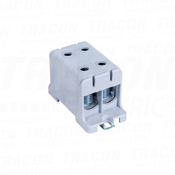 Kompakti virtakiskoliitin, harmaa 2 x 95 mm2