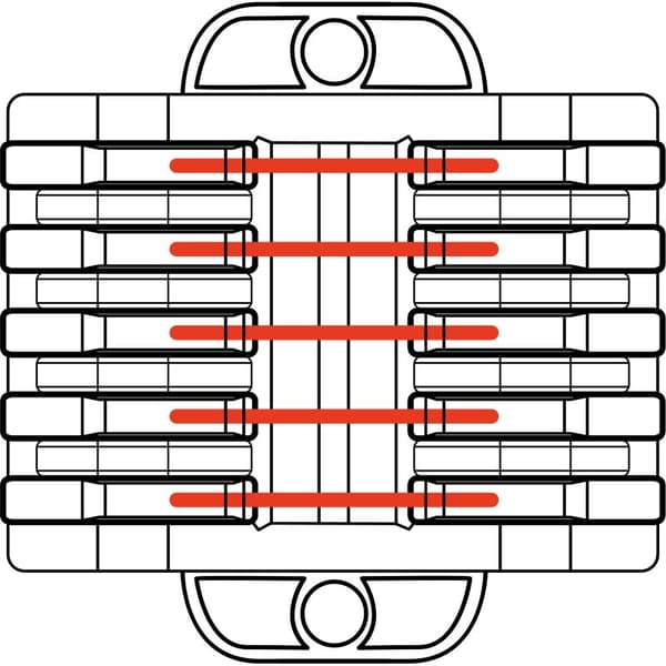 Lynkoblingsgreb 12 spor 0,5 - 4 mm² OVOFT1212 TRACON