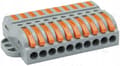 Miniatyrbild 1 av 5: Snabbkopplingsspakskontakter 10 spår 0,5 - 4 mm² OVOFT1010 TRACON