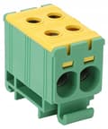 Miniatyrbillede 1 af 3: SKINNESTIK Gulgrøn 2 x 2,5-35mm² 135A TRACON FLEAL-35/2ZS