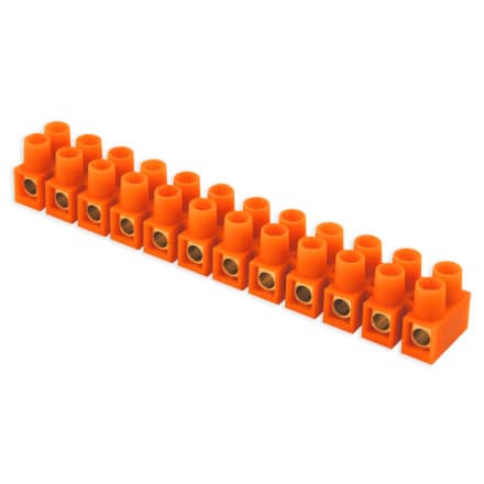 12-sporet klemrække 10,0 MM²