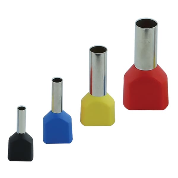 KABELMUFFER ISOLERET MUFFERMINAL 2x1mm² - 8mm 100 stk.