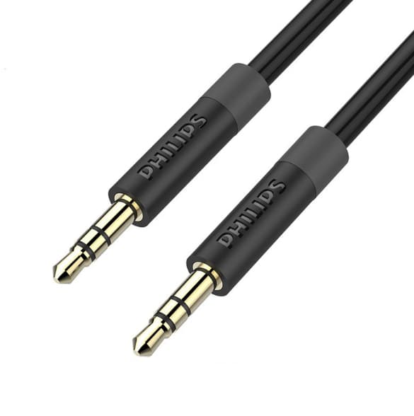 philips aux audio kabel bil bil 3,5 mm han til mand ren kobber mobiltelefon bil lydboks tilslutningskabel 3m kabel