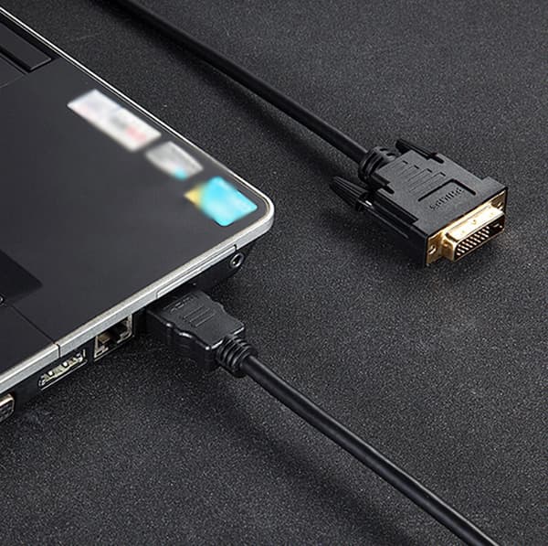 Philips HDMI til DVI-adapterkabel 24+1 digitalt HD-videokabel bærbar computer til projektortilslutningskabel