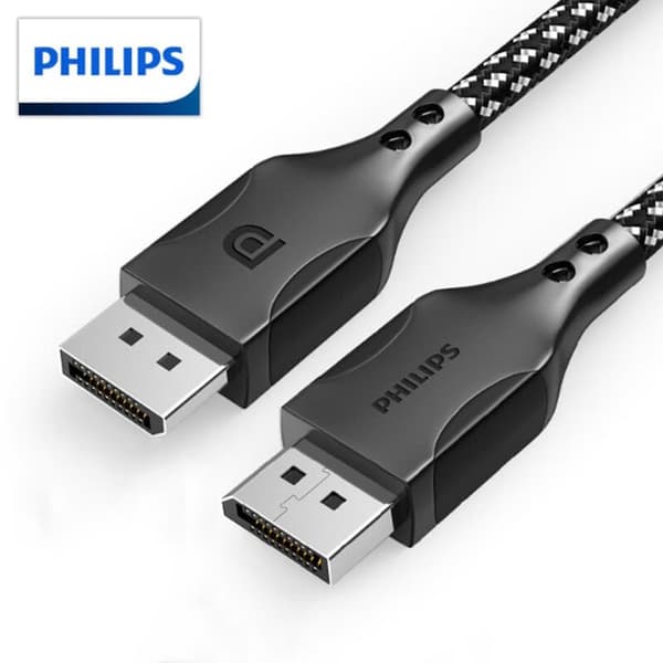 Philips DP -kaapeli 1,5 m 8K HD DisplayPort -tietokoneen näytönohjain pelikaapelin monitorointiin