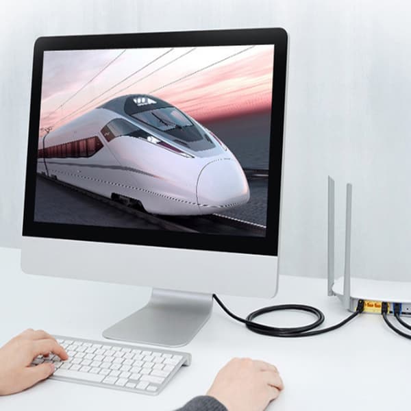 philips-kategori 8 10 gigabit ethernet-kabel cat8 gaming engineering hjemmecomputer bredbåndsnetværkstilslutningskabel 1,5 m