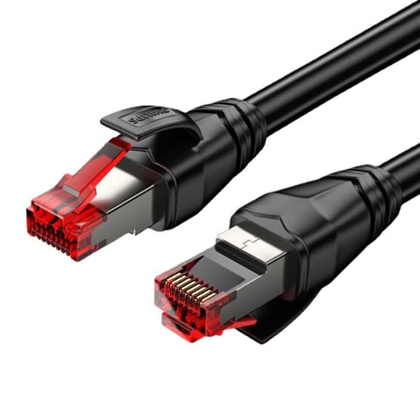 philips-kategori 8 10 gigabit ethernet-kabel cat8 gaming engineering hjemmecomputer bredbåndsnetværkstilslutningskabel 1,5 m