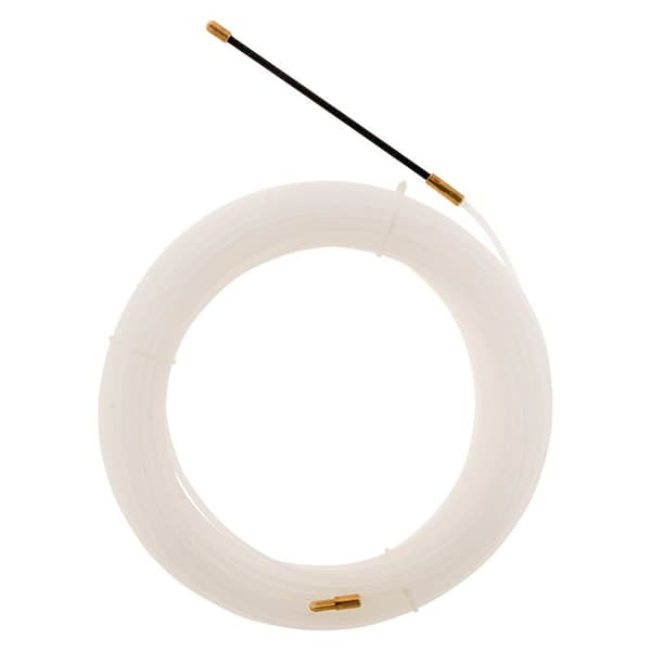 Nylon buntåg - Zenitech - 20m - Diameter 3mm - Elektrisk - Vit
