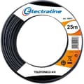 Miniatyrbild 1 av 4: Kabel - tråd - mantel Electraline - 14011 - Kabelkrona TELEPH0NE LIN 4/4 25M svart