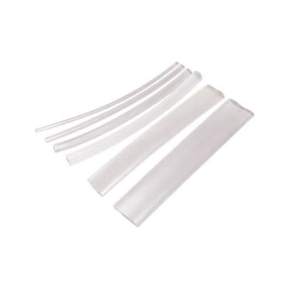 100 värmekrympslang 100 mm - transparent