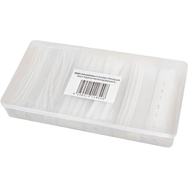 100 värmekrympslang 100 mm - transparent