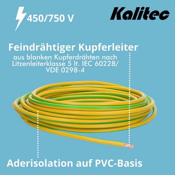 Elkablar - treflar - Kalitec ledare - 00012365-2