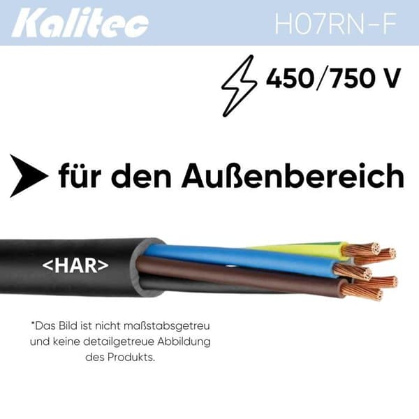 Elkablar - snören - ledare Kalitec - 10111703-5