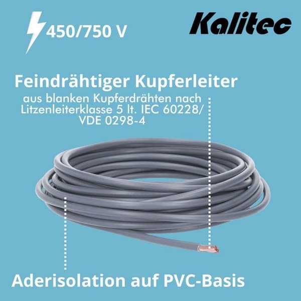 Elkablar - flätor - Kalitec ledare - 10136812-2
