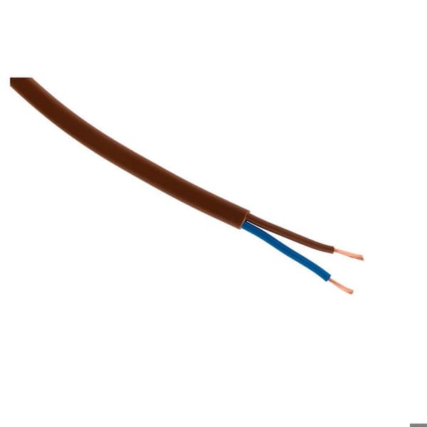 Elkabel H03VVH2-F 2x0,75mm² - 10m - brun - Zenitech