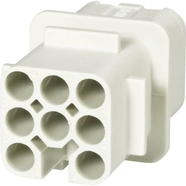 Kabel - tråd - mantel Harting - 09 36 008 3101 - Buchseneinsatz Han® D 8 + PE Crimpen 1 St. ()