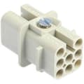 Miniatyrbild 1 av 3: Kabel - tråd - mantel Harting - 09 36 008 3101 - Buchseneinsatz Han® D 8 + PE Crimpen 1 St. ()