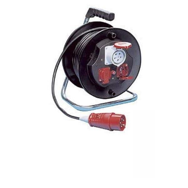 Plastkabeltrumma - H07 RN-F 5G 1,5 - kabel 25 meter