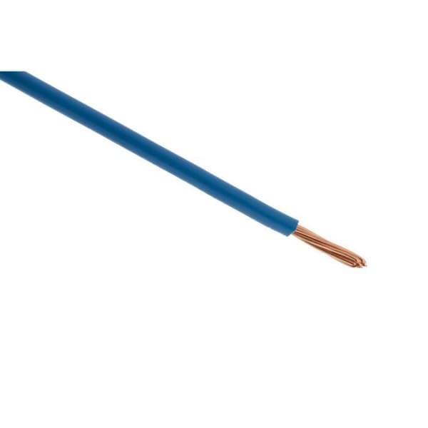Nätkabel - ZENITECH - HO7V-R - 6mm² - 5m - Blå
