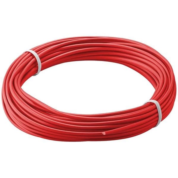 Flertrådig kopparkabel - GOOBAY - 10 m - Röd