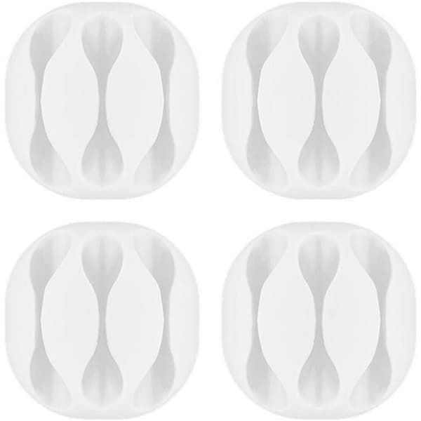 Kabelstödset - GOOBAY - 70373 - Vit - Självhäftande - Förp