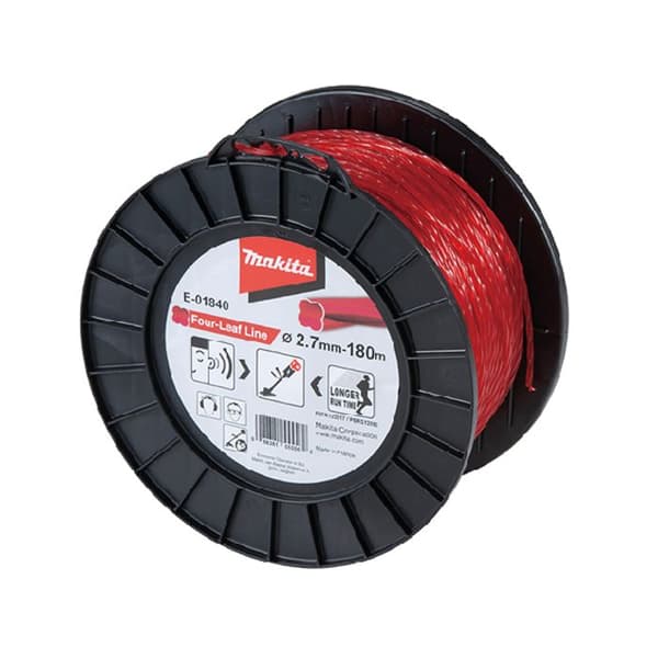 MAKITA Twisted Clover nylontråd 2,7 mm x 180 m - E-01840