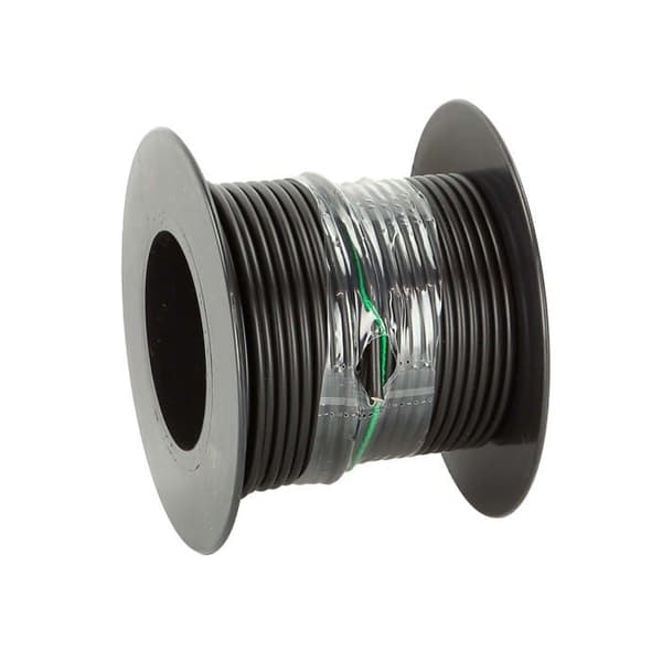 Strömkabel 1-5 mm² svart mini rulle 10 m