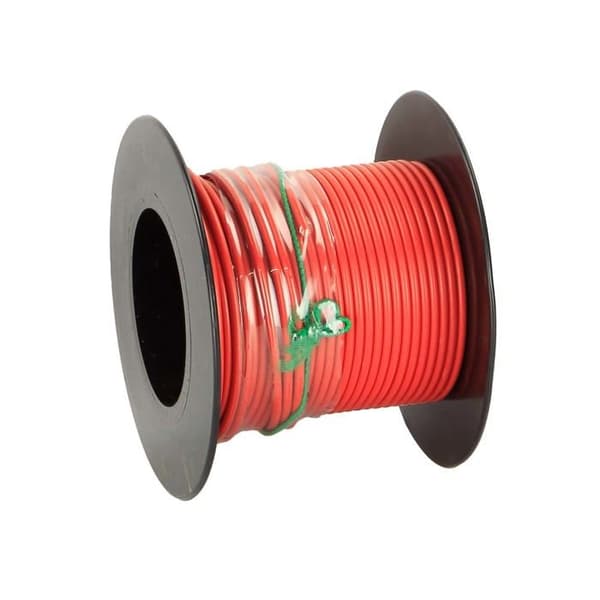 Strömkabel 0-75 mm² röd mini spole 10 m