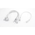 Miniatyrbild 4 av 4: Fil Kabel SOURCING KARTA 6St 250V 2,5A Fluorescent LED Rör Ljus Dubbel Finn T5 Kontakt Kabel