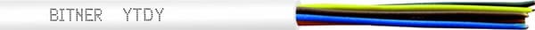 YTDY 8x0,5 Bitner LA0004 intercom alarmkabel