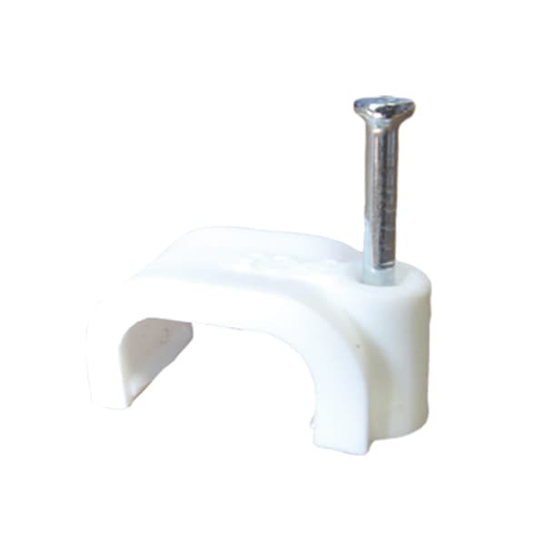 Platt kabelhållare YDYp 2x1,5 100 st