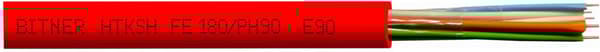 Brandsikkert telekommunikationskabel HTKSH PH90 1x2x1.4 b10009 /tromle/